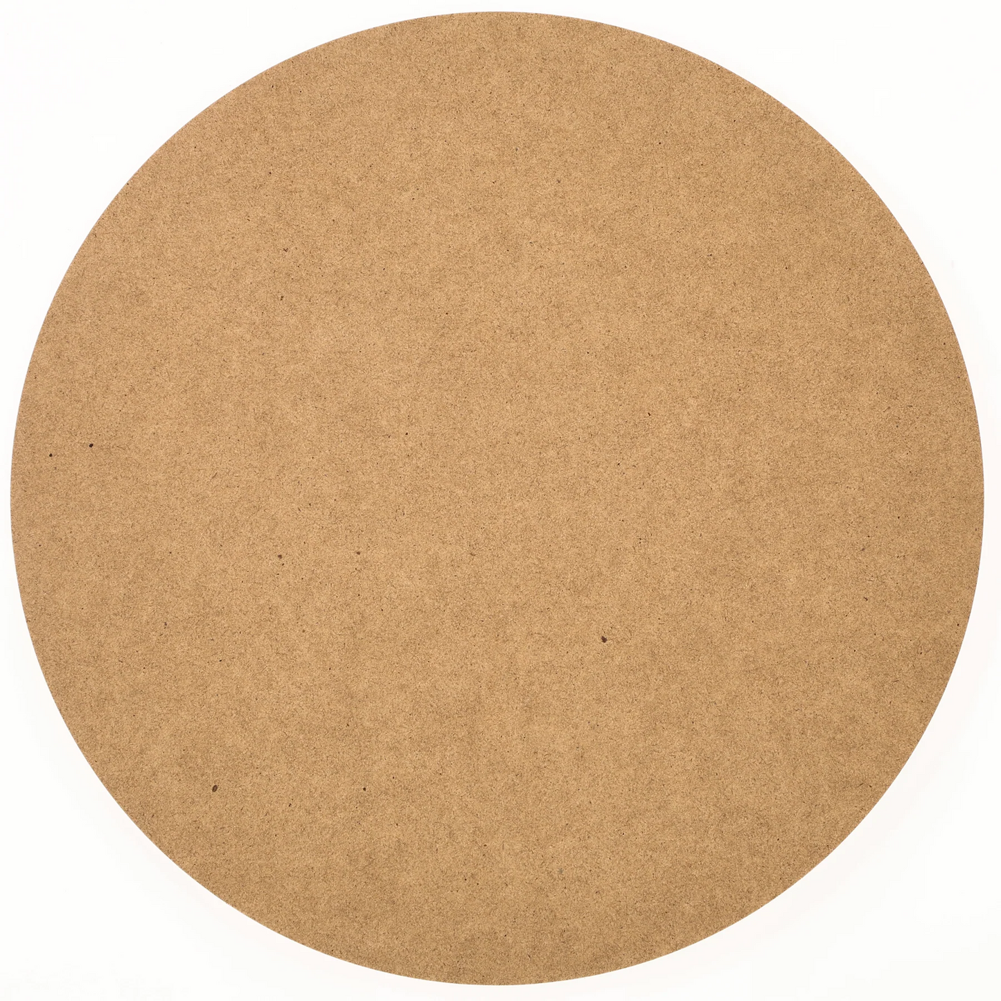 Premium MDF Round Craft Blanks – Laser Ready Circles with hanger holes